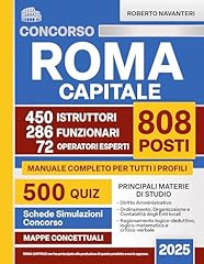 Concorso roma capitale usato  Spedito ovunque in Italia 