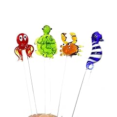 4pcs handmade glass for sale  Delivered anywhere in UK