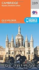 Cambridge map royston for sale  Delivered anywhere in UK