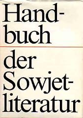 Handbuch sowjetliteratur . gebraucht kaufen  Wird an jeden Ort in Deutschland