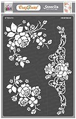 Craftreat rose stencils for sale  Delivered anywhere in UK
