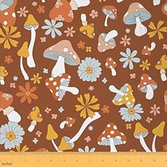 Cartoon mushrooms fabric for sale  Delivered anywhere in USA 