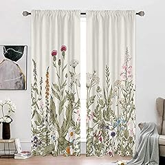 Riyidecor wildflower curtains for sale  Delivered anywhere in USA 