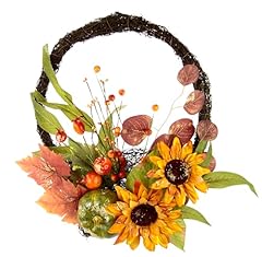 Couronne automne rotin d'occasion  Livré partout en France