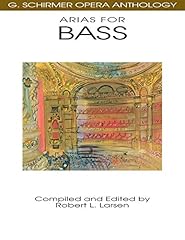 Arias bass schirmer for sale  Delivered anywhere in UK