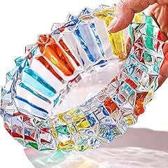 Crystal colorful ashtray for sale  Delivered anywhere in USA 