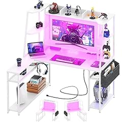Shaped gaming desk for sale  Delivered anywhere in USA 