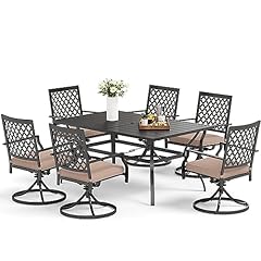 Mfstudio 7pcs patio for sale  Delivered anywhere in USA 