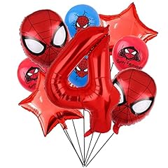 Superhero spiderman birthday for sale  Delivered anywhere in UK