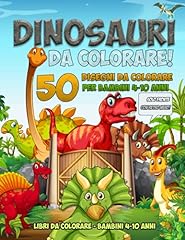 Dinosauri colorare disegni usato  Spedito ovunque in Italia 
