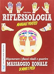 Riflessologia. manuale pratico usato  Spedito ovunque in Italia 