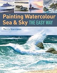 Painting watercolour sea for sale  Delivered anywhere in UK