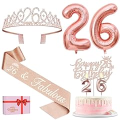 26th birthday decorations for sale  Delivered anywhere in USA 
