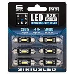 SIR IUS LED N3 578 LED bulbs Pure white Super Bright, used for sale  Delivered anywhere in USA 