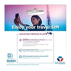 Carte sim prépayée d'occasion  Livré partout en France