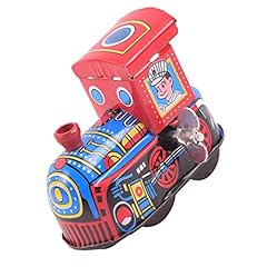 Alipis Tinplate Train Toy Wind up Car Metal Clockwork for sale  Delivered anywhere in Ireland