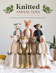 Knitted animal toys for sale  Delivered anywhere in UK