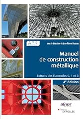 Manuel construction métalliqu d'occasion  Livré partout en France