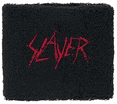 Slayer logo wristband usato  Spedito ovunque in Italia 