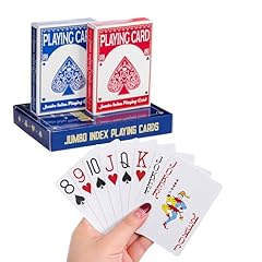 Playing cards large for sale  Delivered anywhere in USA 