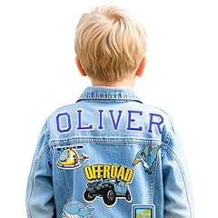 Personalized boys denim for sale  Delivered anywhere in USA 