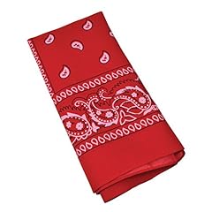 Red cowboy bandana for sale  Delivered anywhere in Ireland