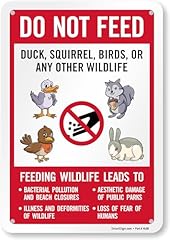 Smartsign feed wildlife for sale  Delivered anywhere in USA 