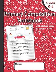 Primary composition notebook for sale  Delivered anywhere in USA 