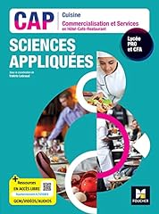 Sciences appliquees cap d'occasion  Livré partout en France