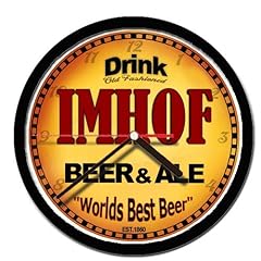 Goldenoldiesclocks imhof beer for sale  Delivered anywhere in USA 