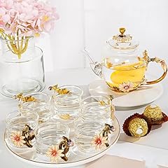 Glass tea set for sale  Delivered anywhere in USA 