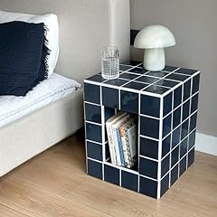 Tiled nightstand como for sale  Delivered anywhere in USA 