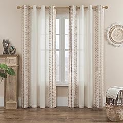 Boho curtains inches for sale  Delivered anywhere in USA 