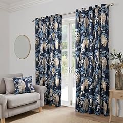 Dreams drapes navy for sale  Delivered anywhere in UK