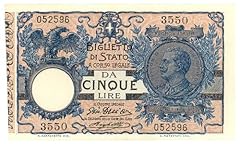 Cartamoneta.com lire biglietto usato  Spedito ovunque in Italia 