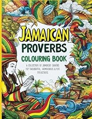 Jamaican proverbs colouring for sale  Delivered anywhere in UK