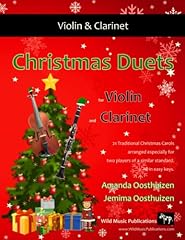 Christmas duets violin for sale  Delivered anywhere in USA 