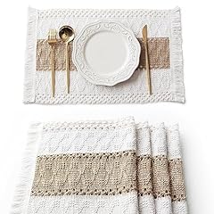 Fexia boho placemats for sale  Delivered anywhere in USA 