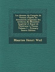 Congres vienne apres d'occasion  Livré partout en France