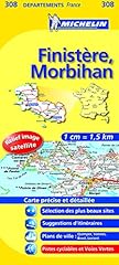 Carte dpartements finistre d'occasion  Livré partout en France