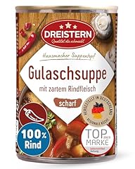 Dreistern scharfe gulaschsuppe gebraucht kaufen  Wird an jeden Ort in Deutschland