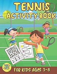 Tennis activity book for sale  Delivered anywhere in USA 