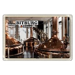 Vintage blechschild bitburg gebraucht kaufen  Wird an jeden Ort in Deutschland