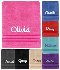 Gembroidery personalised towel for sale  Delivered anywhere in UK