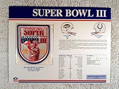 Super bowl iii for sale  Delivered anywhere in USA 