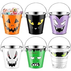Pcs halloween bucket for sale  Delivered anywhere in USA 