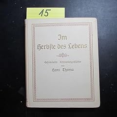 Herbste lebens gesammelte gebraucht kaufen  Wird an jeden Ort in Deutschland