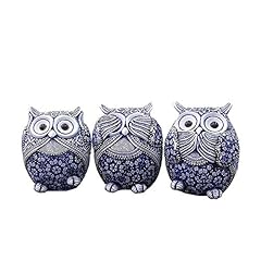 Juanxian owl figurines for sale  Delivered anywhere in UK