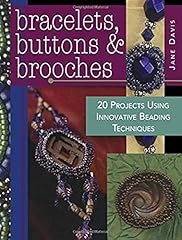 Bracelets buttons brooches d'occasion  Livré partout en France