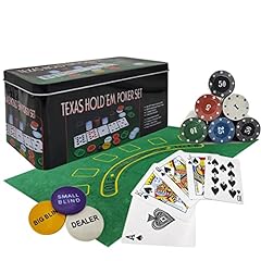 Poker chip set for sale  Delivered anywhere in UK